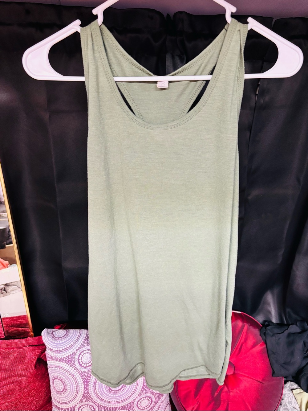 Scorpio Sol Sage Green Racerback Tank Top